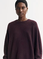 Boyfriend O-Neck Cashmere Sweater