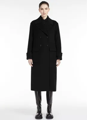Wool Broadcloth Trench Coat