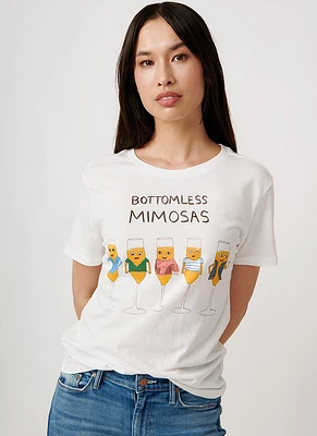 Bottomless Mimosa Crewneck T-Shirt