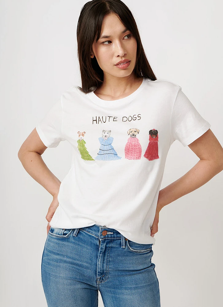 Haute Dogs Crewneck T-Shirt