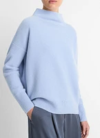 Plush Cashmere Funnel Neck Sweater