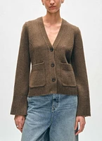 Cashmere Luxe Waisted Cardigan