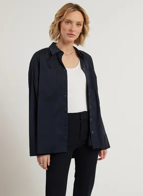 Cotton Stretch Blouse