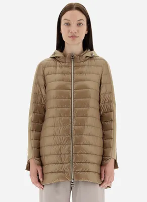 Nylon A-Line Jacket