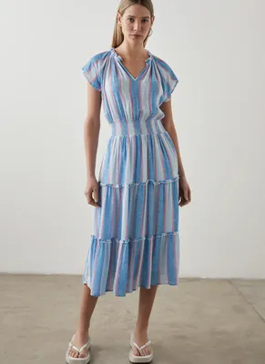 Amellia Stripe Tunic Dress