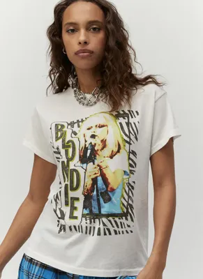 Blondie Live 1977 Tour Graphic T-Shirt