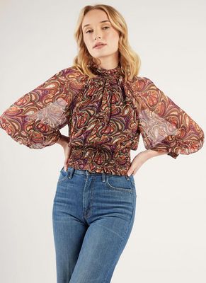 Dell Psychedelic Blouse