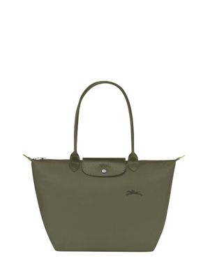 Large Le Pliage Green Shoulder Bag