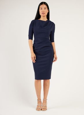 Haim 3/4-Sleeve Midi Dress