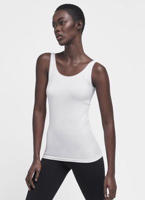 Jamaika Cotton-Blend Scoop Neck Tank