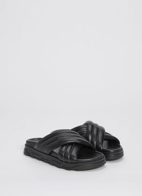 Leather Criss-Cross Sandals