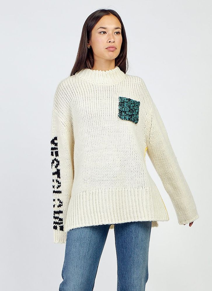Maggie 'Yes To Love' Chunky Knit Sweater
