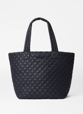 Medium Metro Black Tote Deluxe