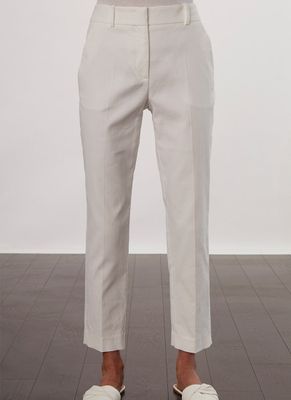New York Cotton-Stretch Slim-Fit Trousers
