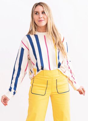 Niki Nomad Striped Sweatshirt