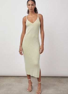 Shelby Agave Ribbed Dress