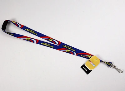 Jimmie Johnson Nascar Racing Purple/Red/Yellow Lanyard #48