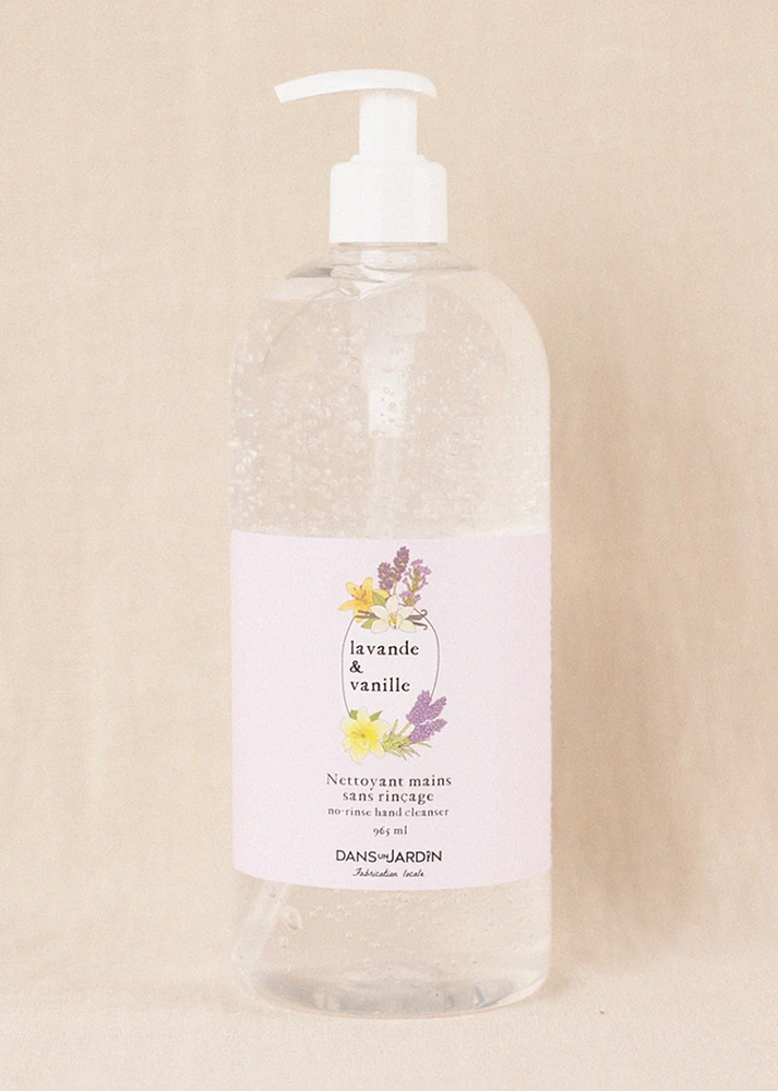 No-rinse hand cleaner - Vanilla lavender