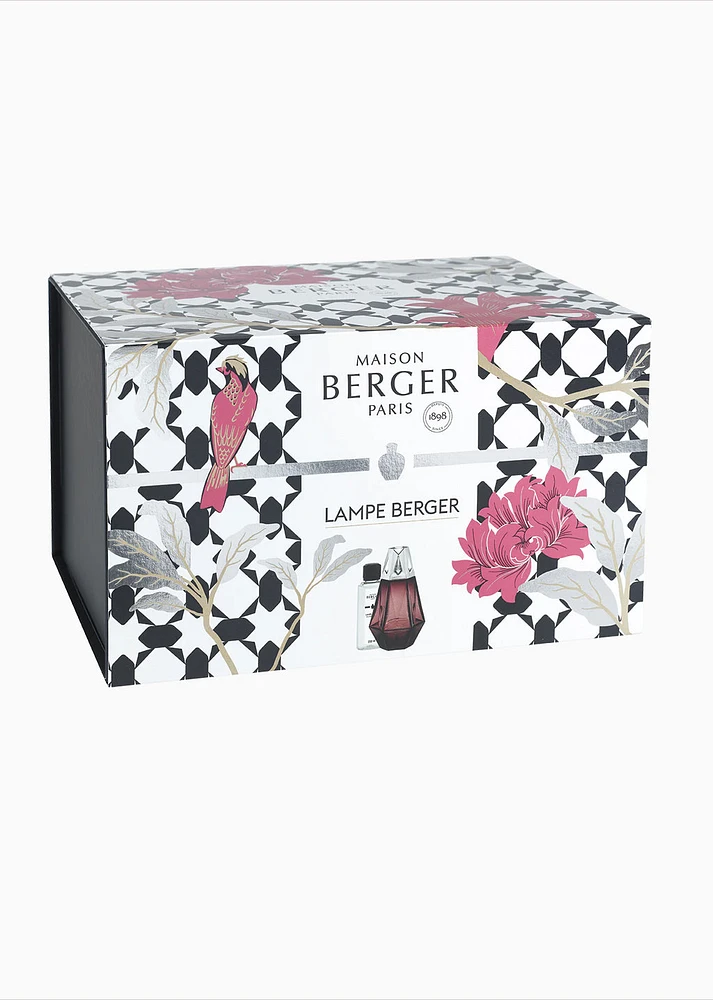 Coffret Lampe Berger Alpha bleu impérial