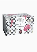 Coffret Lampe Berger Alpha bleu impérial