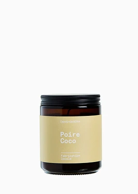 Bougie 1 mèche - POIRE COCO