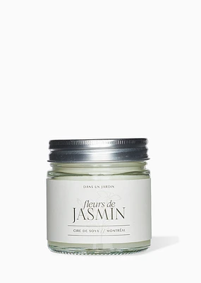 Bougie 1 mèche - Fleurs de jasmin