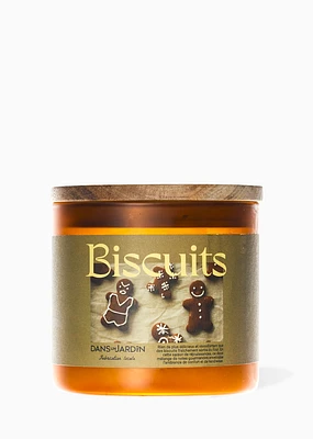 3-wick candle - BISCUITS