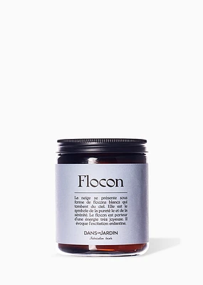 Bougie 1 mèche - FLOCON