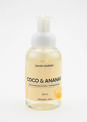 Foaming hand soap - COCONUT AND PINEAPPLE