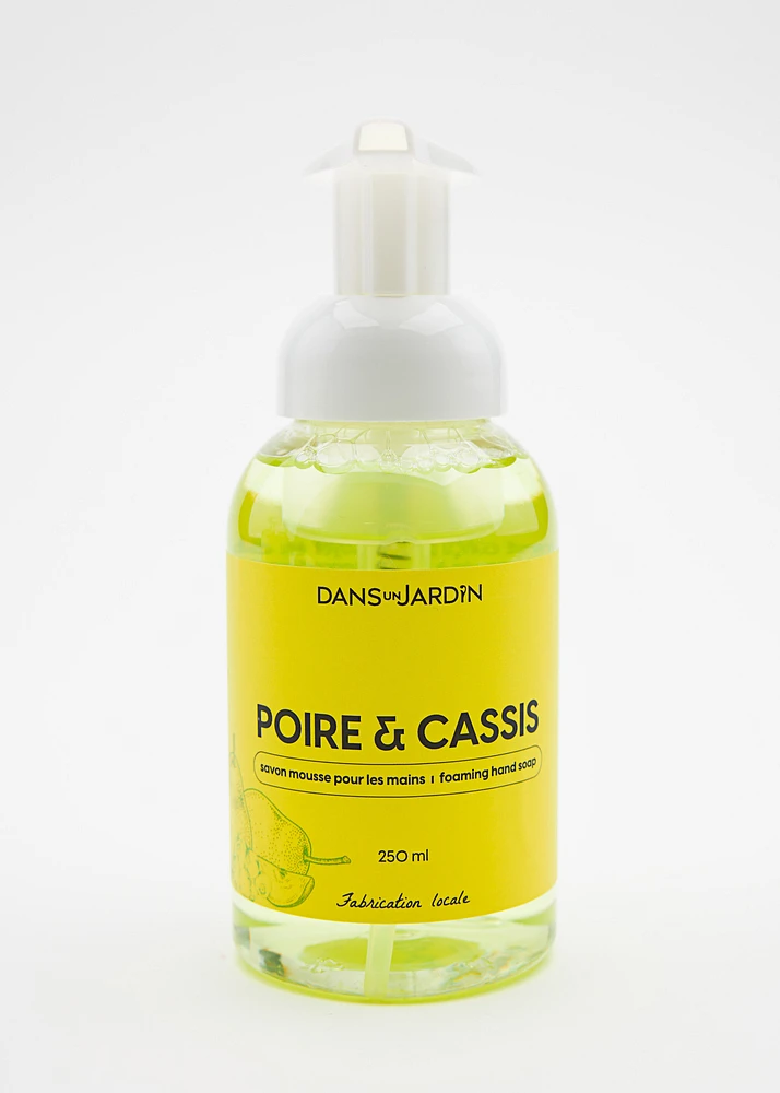 Foaming hand soap - PEAR AND BLACKCURRANT