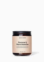 Bougie 1 mèche - POMME & POIRE BLANCHE