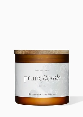 3-wick candle - Floral plum
