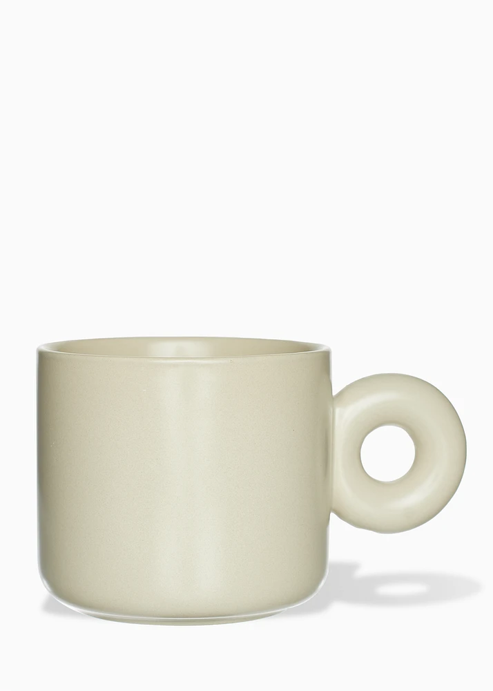 Bougie tasse écru – Jasmin & narcisse