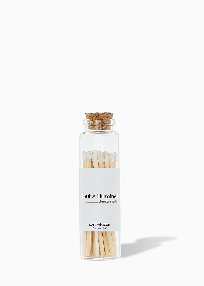 Wooden matches - White