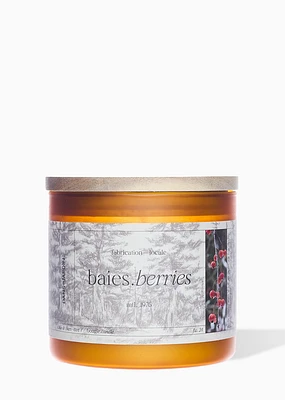 3-Wicks candle - Berries