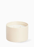 Beige pot candle - SESAME & ROASTED ALMONDS