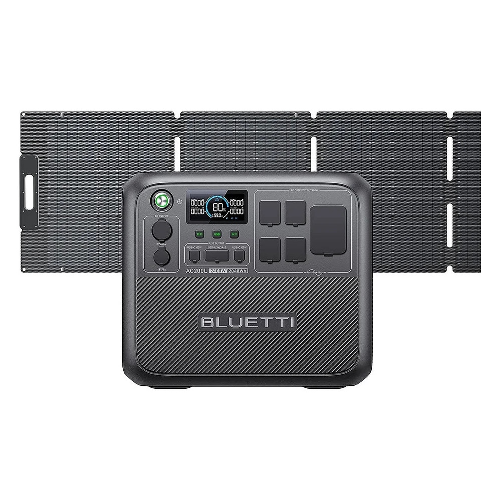 Bluetti AC200L & Panel 200W Combo