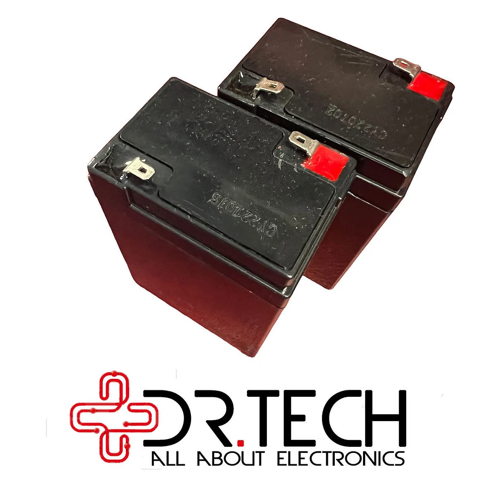 Batteries for Solar Fan 16” and 18” Dr Tech