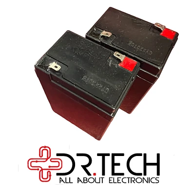Batteries for Solar Fan 16” and 18” Dr Tech