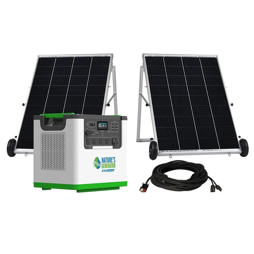 NATURE'S GENERATOR LITHIUM 3600 SOLAR GENERATOR