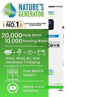 Natures Generator MYGRID 10K WHOLE HOME GENERATOR