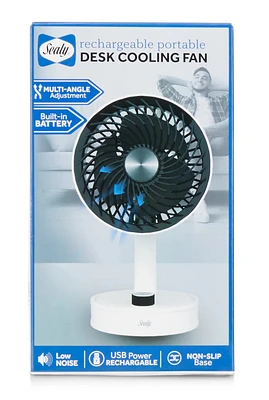SEALY DESK COOLING FAN RECHARGEABLE PORTABLE