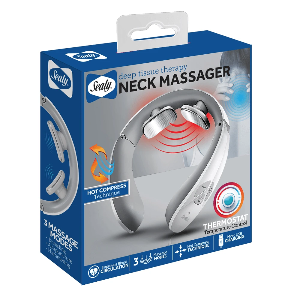 SEALY NECK MASSAGER ELECTRIC PULSE
