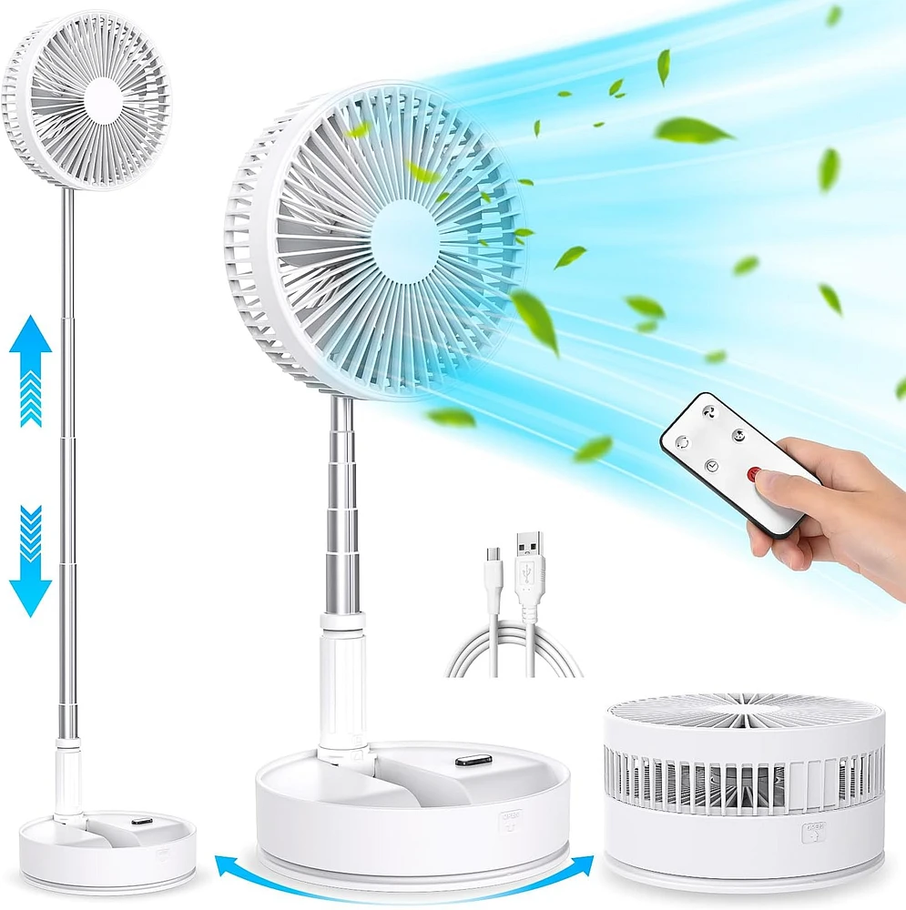 SEALY PORTABLE DESKTOP AND FLOOR FAN