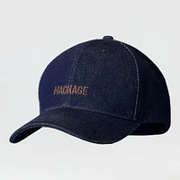 Mackage Anderson-dnm Denim Logo Baseball Cap, Size: O/s