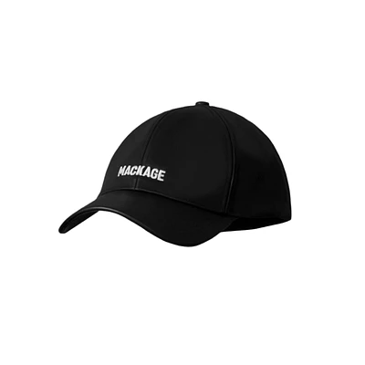 Mackage Anderson-l Leather Logo Cap Size: O/s