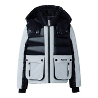 Mackage Andre Mixed-media Down Ski Jacket For Kids (8-14 Years) Size: