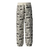 Mackage Archer-pr Double-face Jersey Graphic Sweatpants For Kids (8-14 Years) Cream, Size: