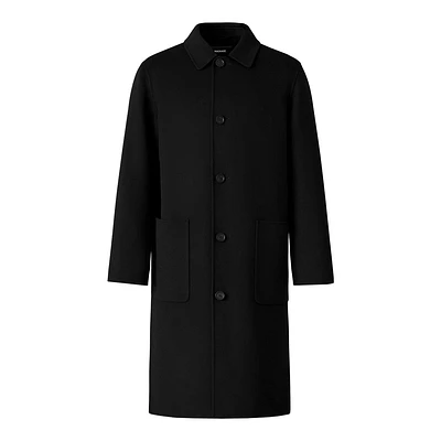 Mackage Beckett Handmade Wool Overcoat Size: