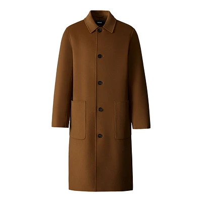 Mackage Beckett Handmade Wool Overcoat Size: